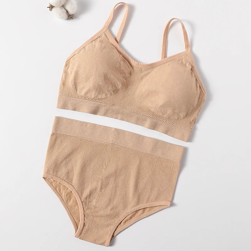 CowLost | product_id-seamless-women-s-push-up-sports-bra-and-high-rise-briefs-set |14