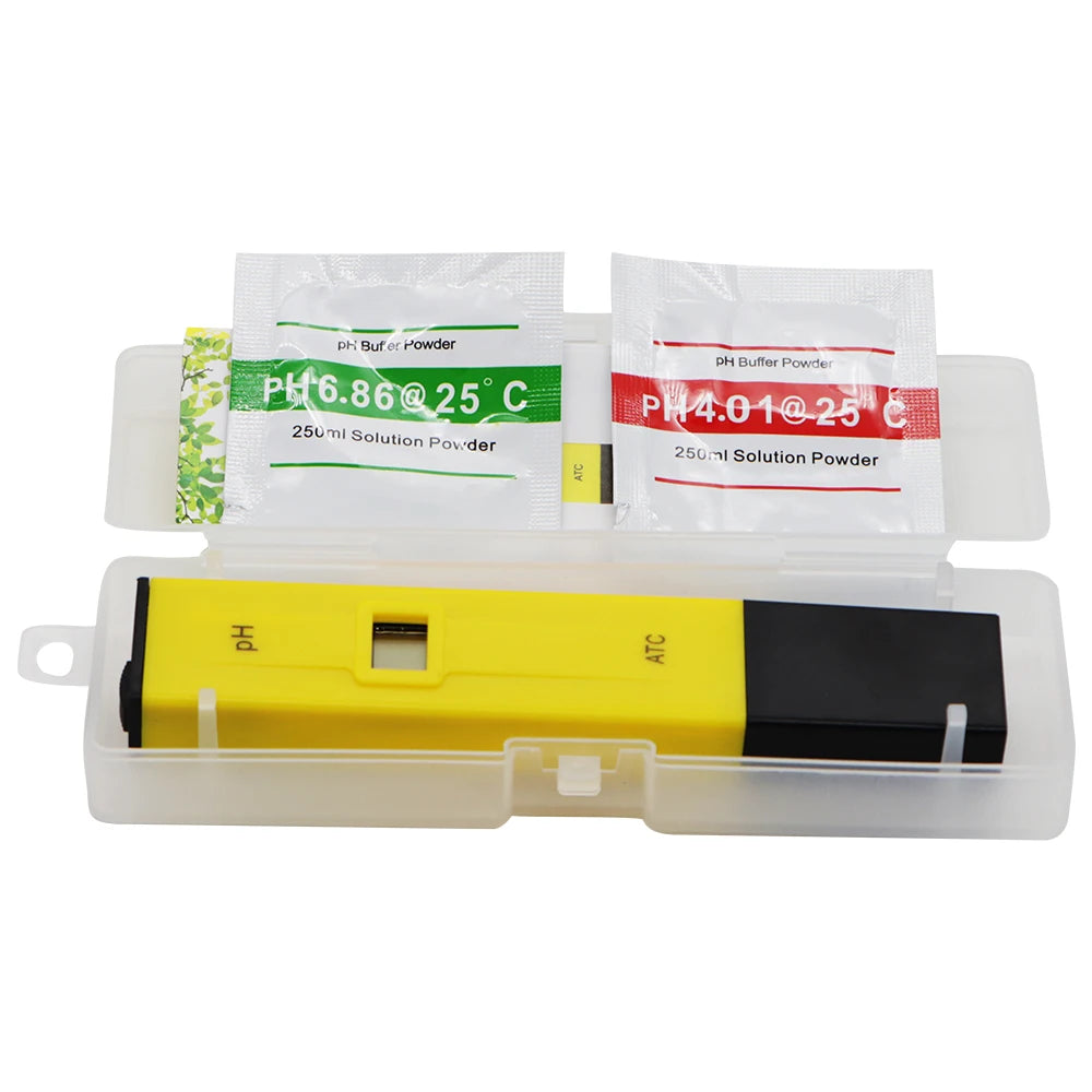 Portable Digital PH Meter Pen Aquarium Water Tester 0-14 Accurate PH Test Pen