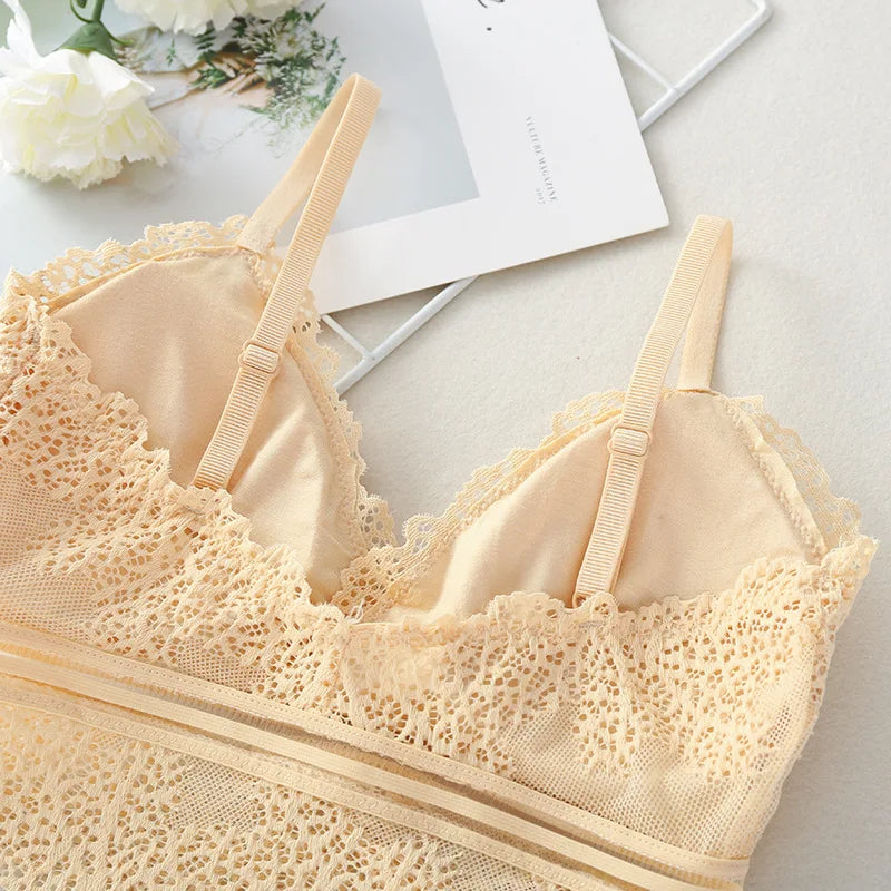 CowLost | product_id-lace-v-neck-bralette-crop-top-sexy-womens-lingerie-tank-bra |16