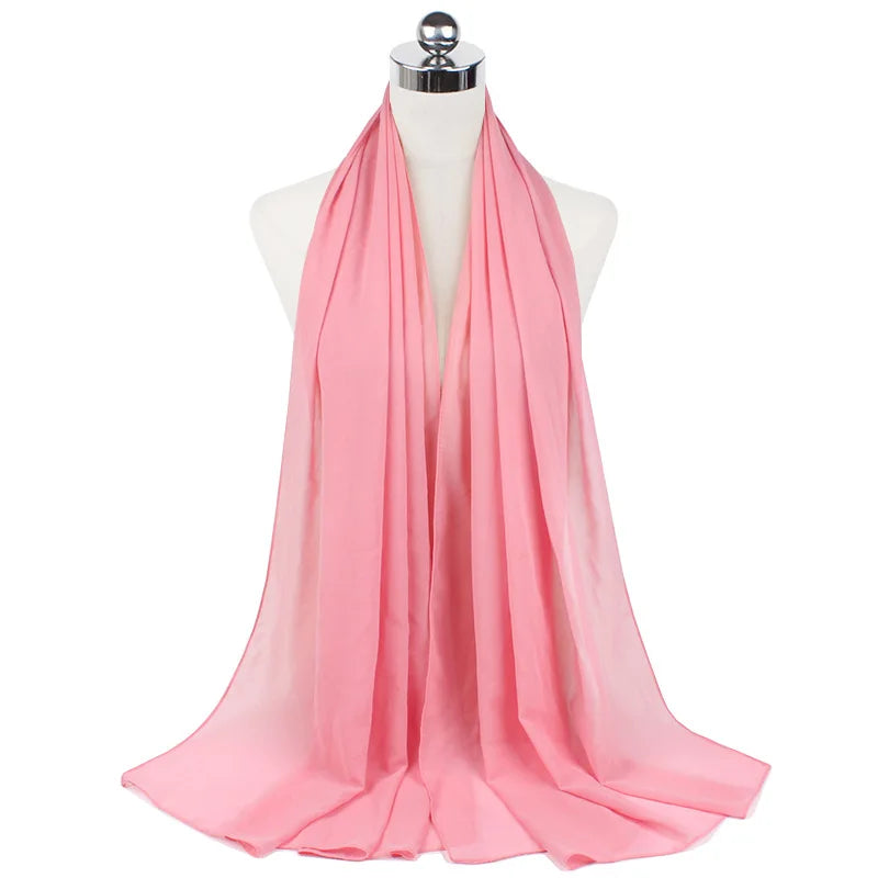 CowLost | muslim-chiffon-hijab-scarf-women-long-solid-color |68