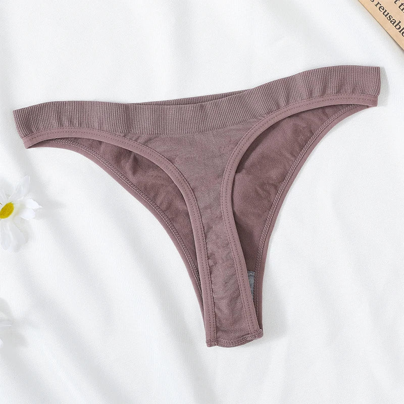 CowLost | product_id-womens-seamless-low-waist-g-string-thong-m-xl-sexy-brazilian-panties |20