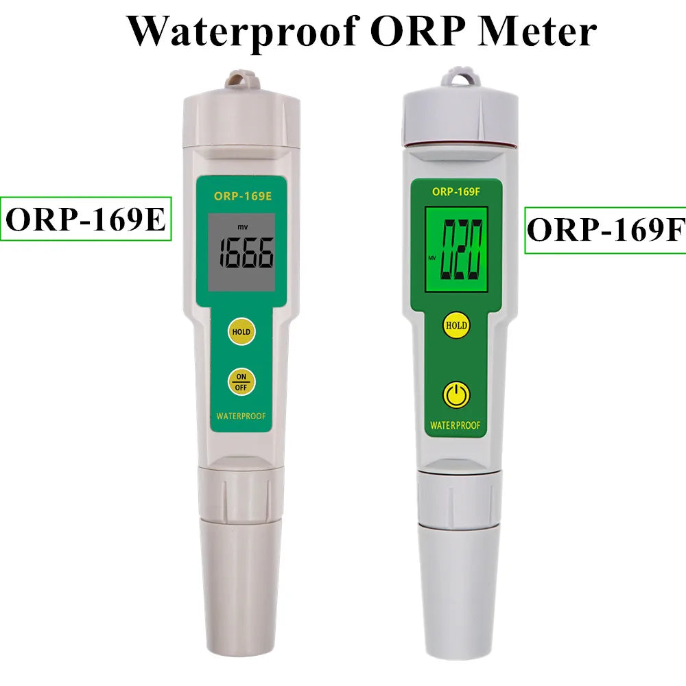 JUANJUAN ORP-169E/F Waterproof Digital ORP Meter Water Quality Tester with Backlight