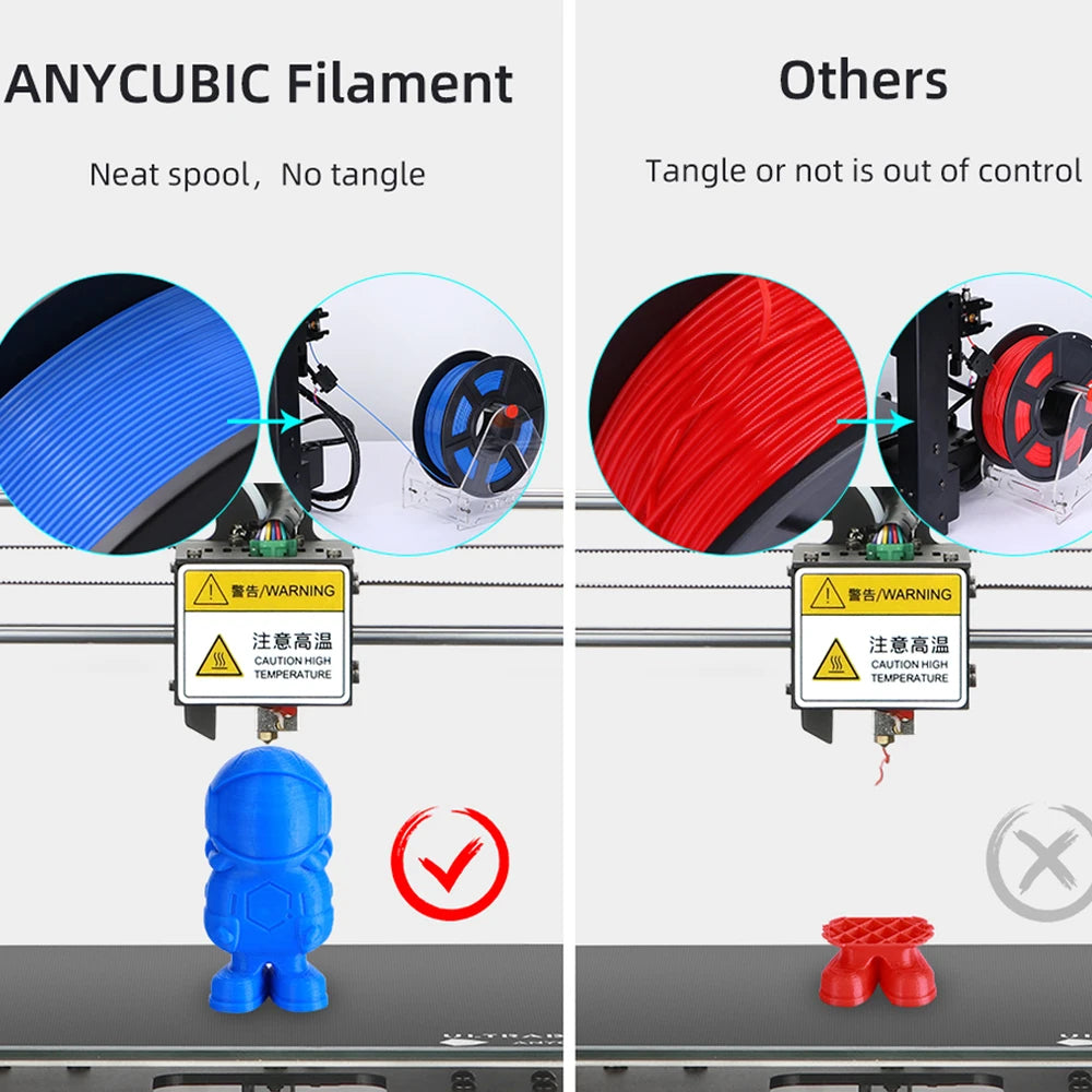 CowLost | anycubic-pla-filament-1-75mm-fdm-3d-printer-plastic-consumables-material-for-kobra-3-toy-diy-printing-filament |3