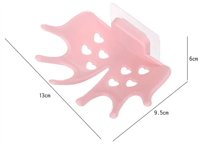 CowLost | 1pc-crown-plastic-storage-holder-soap-rack |7