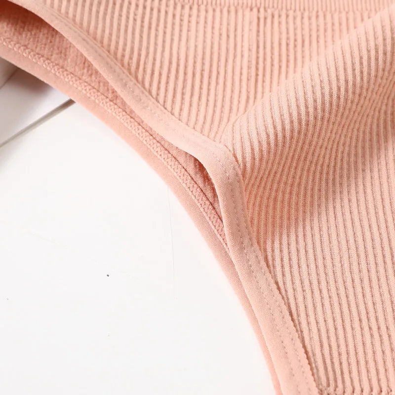 CowLost | 5pcs-set-seamless-briefs-women-brazilian-panties-sexy-lingerie-female-underpants-low-rise-bottom-solid-color-underwear-m-l |10