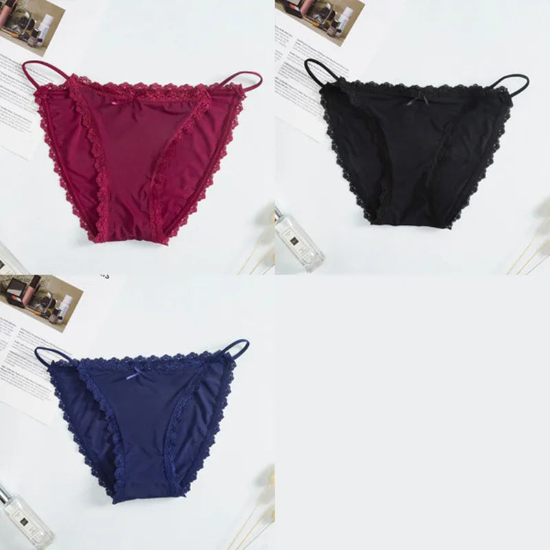 CowLost | product_id-3pcs-brazilian-ultra-thin-ice-silk-seamless-low-rise-briefs-m-xl |18