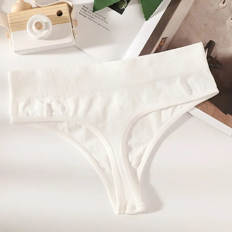 CowLost | product_id-women-s-high-rise-seamless-g-string-thong-panties-m-xl-solid-colors |16