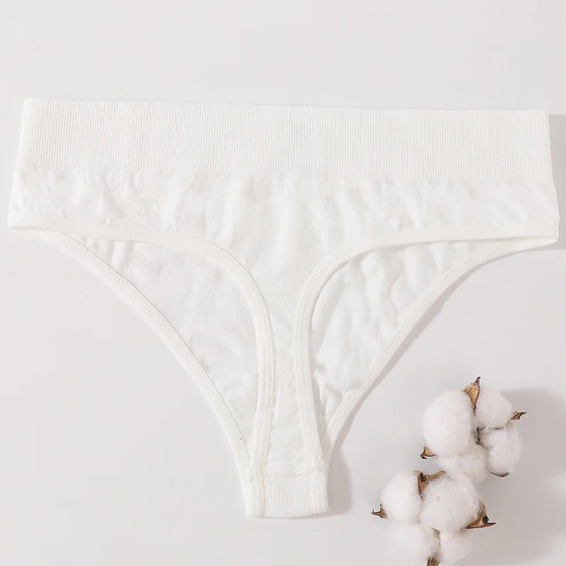 CowLost | product_id-women-high-waist-seamless-thong-bodyshaper-panties-fitness-underwear-1-2-pcs |17
