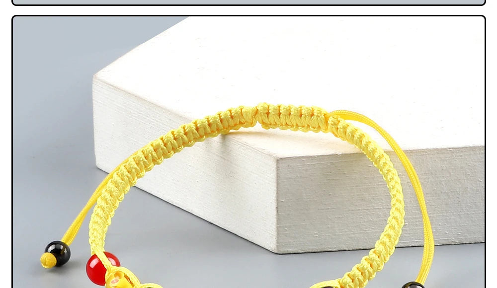 CowLost | badge-pass-holders-handmade-adjustable-7-chakra-natural-stone-beads-bracelet-6mm |24