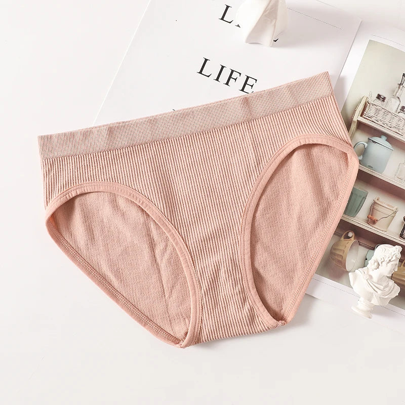 CowLost | product_id-seamless-low-rise-womens-stretch-briefs-solid-color-1-2-pack |6
