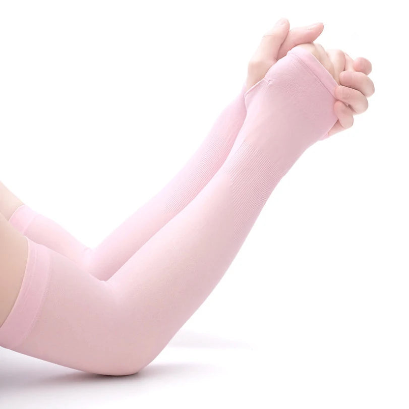 CowLost | activewear-pants-fashion-women-elbow-length-fingerless-gloves |5