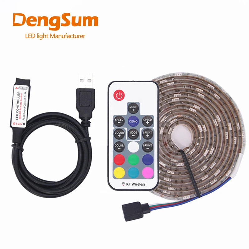 CowLost | usb-led-strip-lamp-2835smd-dc5v-flexible-led-light-tape-ribbon |1