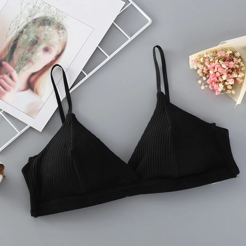 CowLost | product_id-push-up-non-wire-cotton-v-neck-bra-with-removable-pads-for-women |3