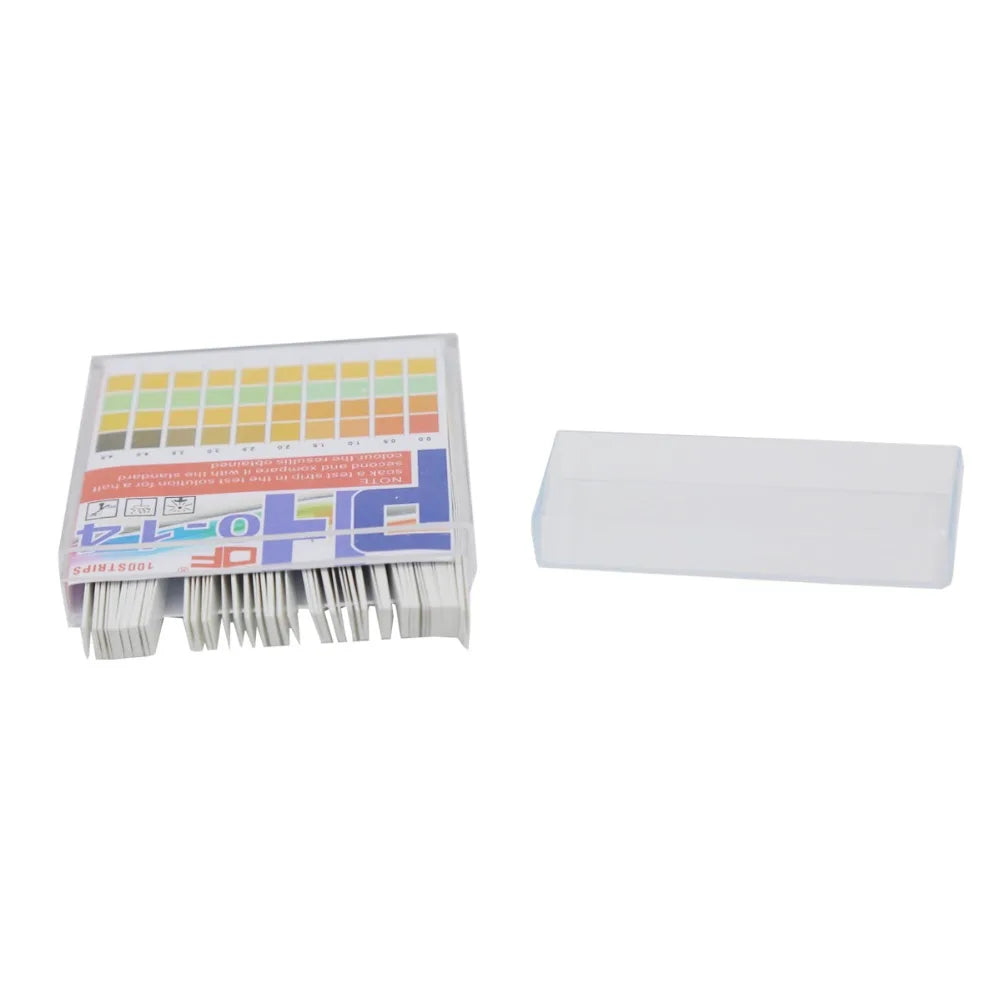 PH 0-14 Test Paper Litmus Strips 80 PCS for Saliva, Urine, Water, Soil Testing