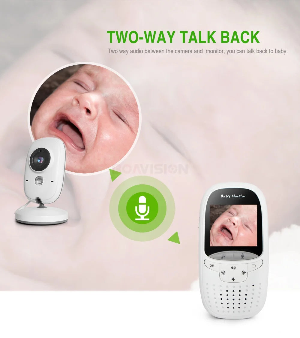 CowLost | baby-monitor-vb602-ir-night-vision-temperature-monitor-lullabies-intercom-vox-mode-video-baby-camera-walkie-talkie-babysitter |10