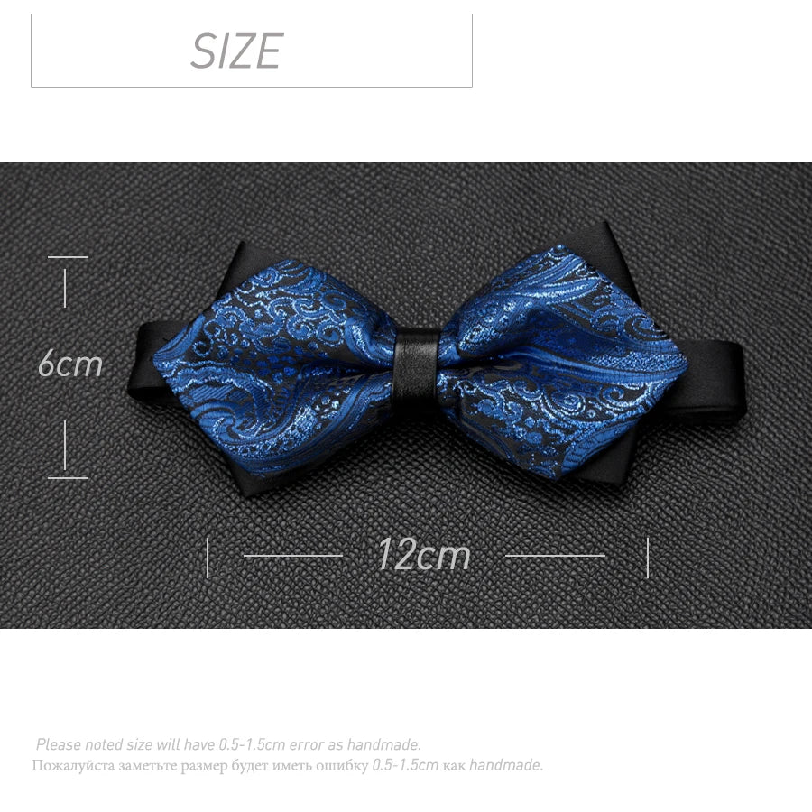 CowLost | mens-bowtie-quality-sale-necktie-fashion-formal-luxury-wedding-butterfly-cravat-ties |6