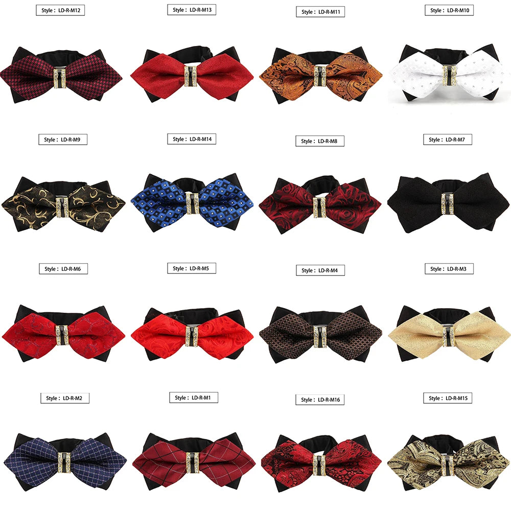 CowLost | bowtie-groom-mens-colourful-plaid-cravat |4
