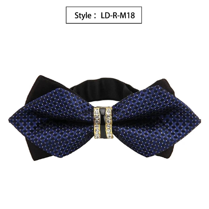CowLost | bowtie-groom-mens-colourful-plaid-cravat |45