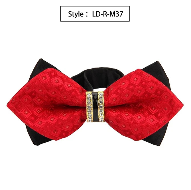 CowLost | bowtie-groom-mens-colourful-plaid-cravat |10