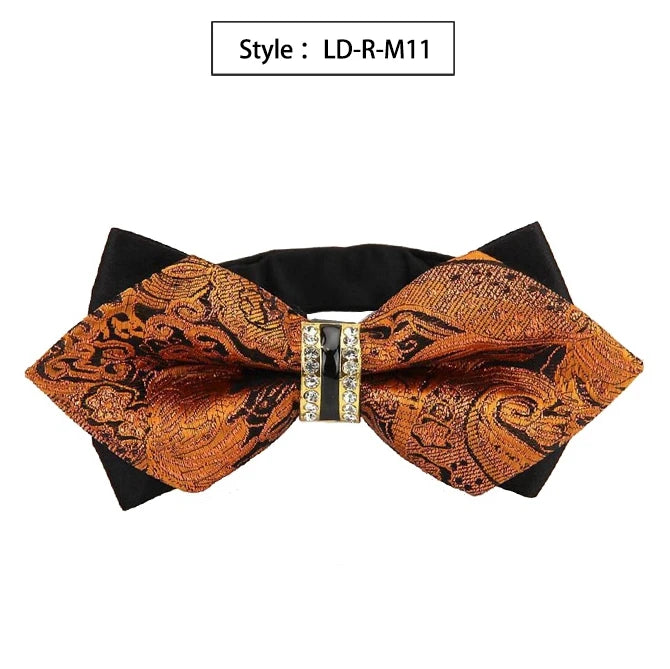 CowLost | bowtie-groom-mens-colourful-plaid-cravat |57