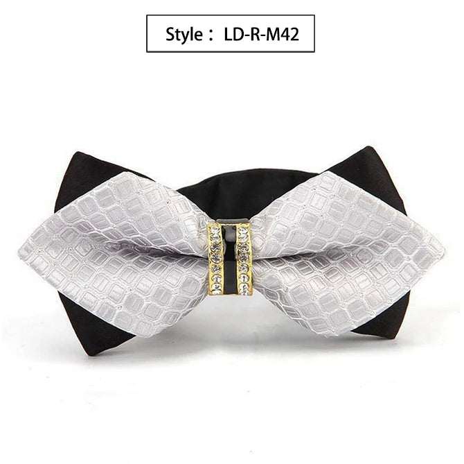 CowLost | bowtie-groom-mens-colourful-plaid-cravat |43