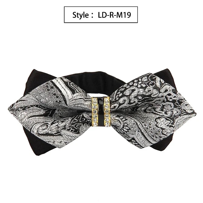 CowLost | bowtie-groom-mens-colourful-plaid-cravat |37