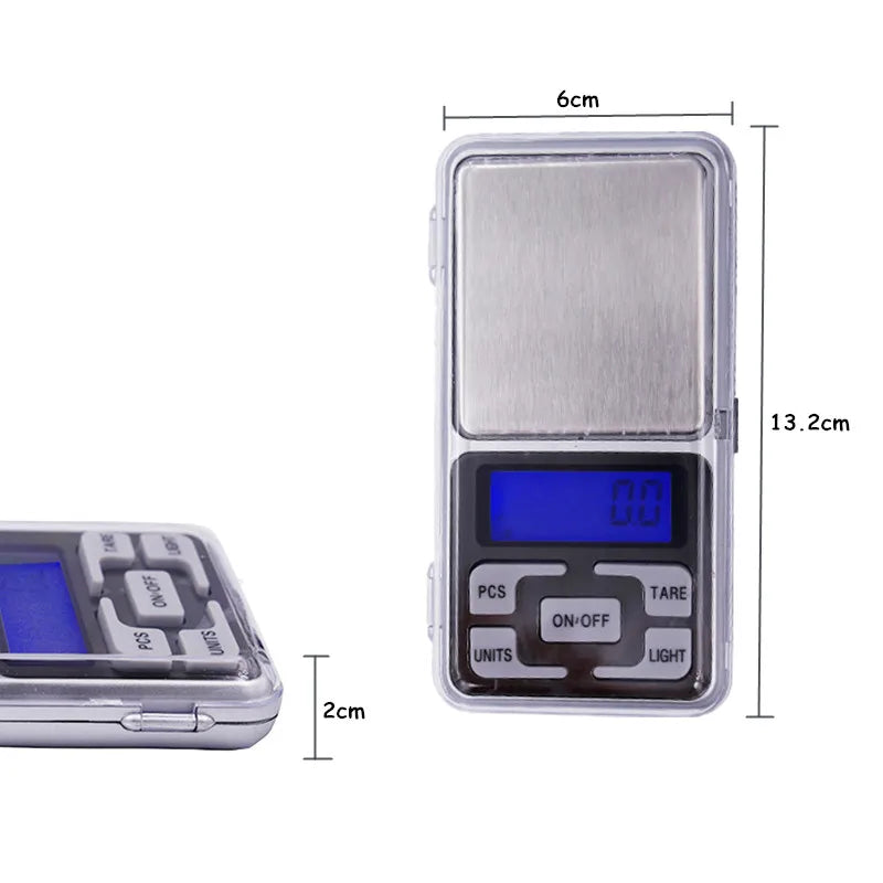JUANJUAN 1000g 0.1g Mini LCD Digital Pocket Jewelry Scale 1kg Diomand Balance