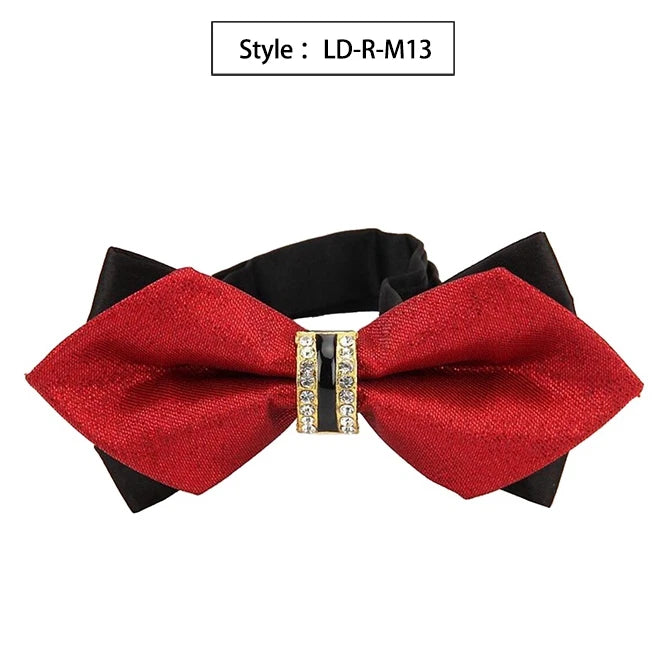 CowLost | bowtie-groom-mens-colourful-plaid-cravat |54