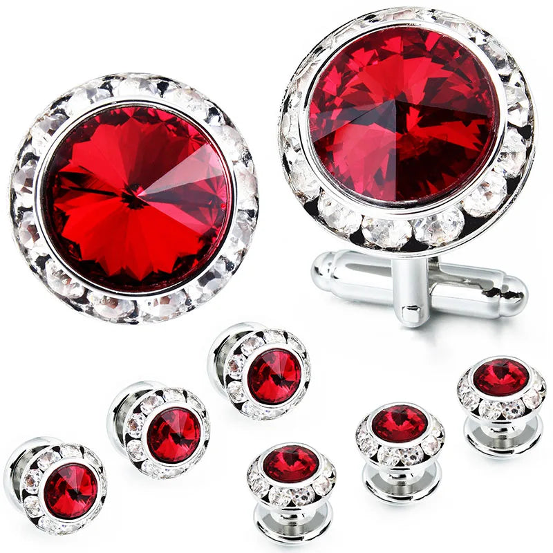 CowLost | clothing-accessories-hawson-royal-blue-gemstone-cufflinks-tuxedo-studs-set-for-men-formal-wear |35