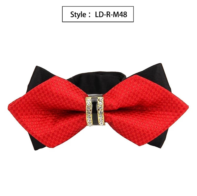 CowLost | bowtie-groom-mens-colourful-plaid-cravat |59