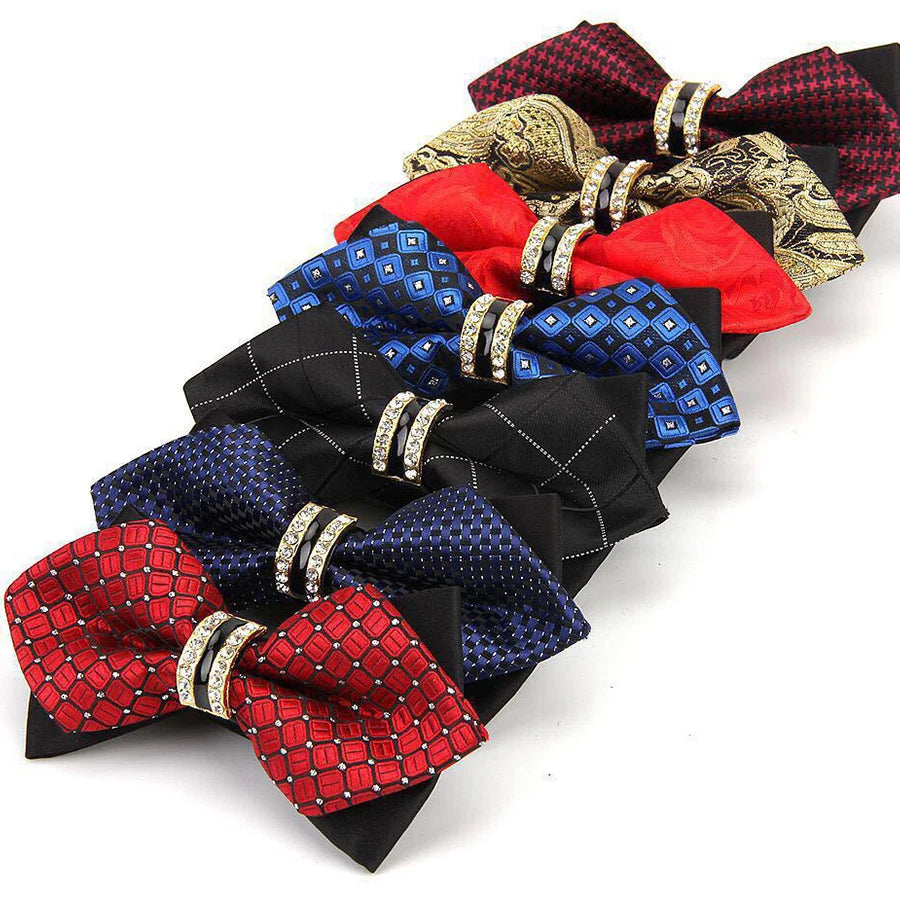 CowLost | bowtie-groom-mens-colourful-plaid-cravat |2