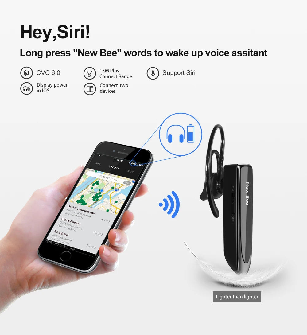 CowLost | mobile-phone-cases-new-bee-bluetooth-5-0-wireless-earphones-headset-with-microphone |13