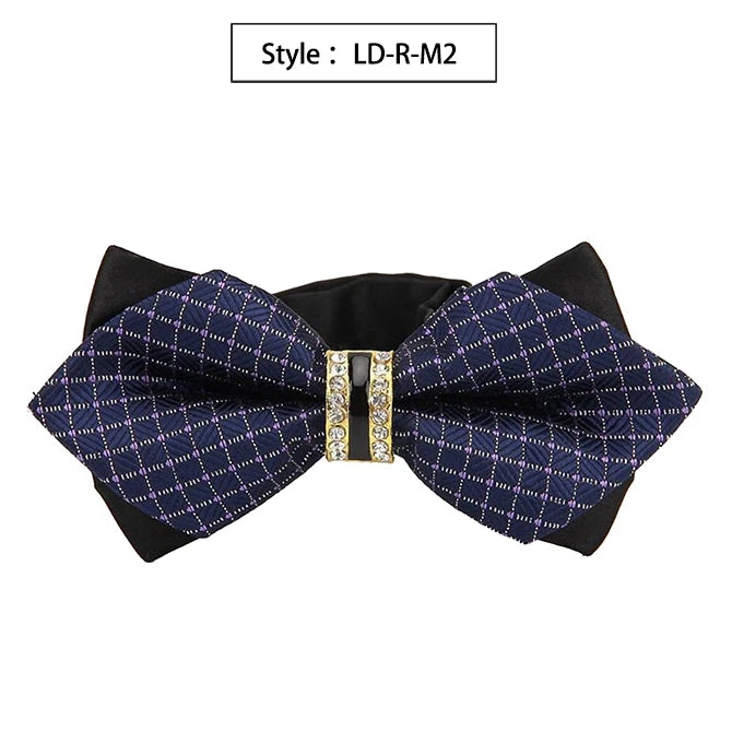 CowLost | bowtie-groom-mens-colourful-plaid-cravat |19