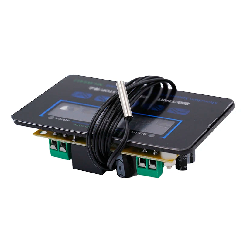 W1411 220V Heat Cool Thermostat Temperature Controller with Timer Switch