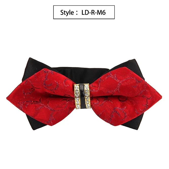 CowLost | bowtie-groom-mens-colourful-plaid-cravat |35