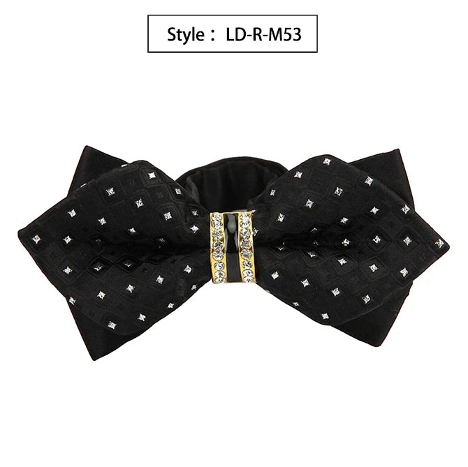CowLost | bowtie-groom-mens-colourful-plaid-cravat |60