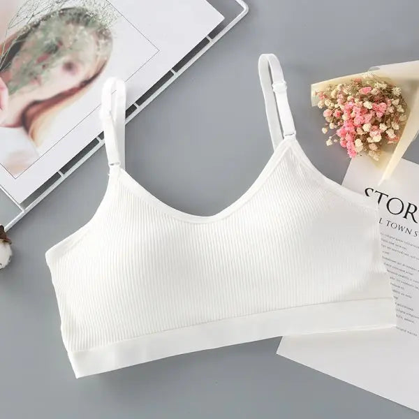 CowLost | product_id-women-s-padded-non-wire-solid-bandeau-tube-top-bra-with-adjustable-straps |16