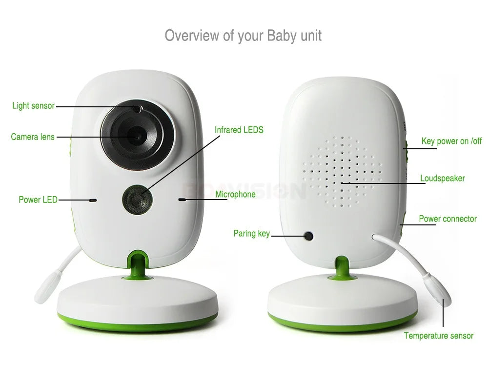 CowLost | baby-monitor-vb602-ir-night-vision-temperature-monitor-lullabies-intercom-vox-mode-video-baby-camera-walkie-talkie-babysitter |19