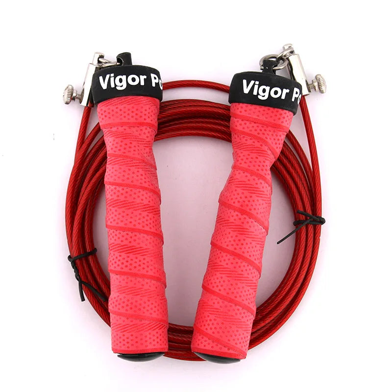 CowLost | sporting-goods-vigor-power-gear-adjustable-weighted-jump-rope-crossfit-cable |17