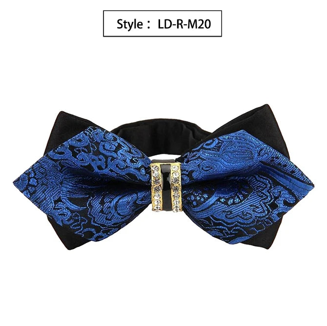 CowLost | bowtie-groom-mens-colourful-plaid-cravat |40