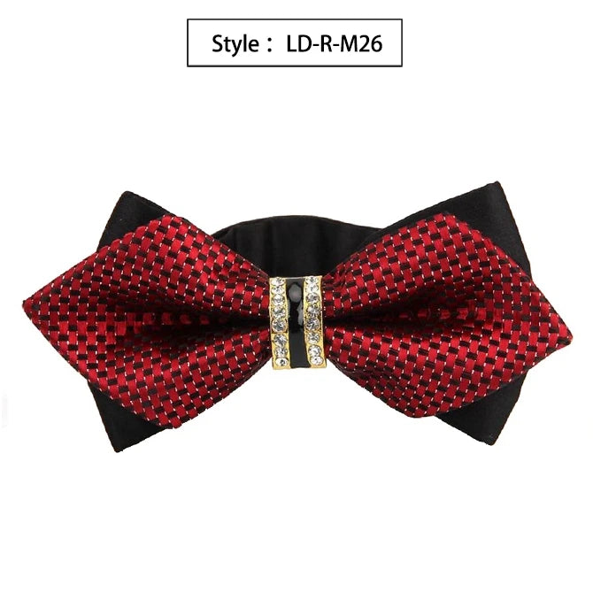 CowLost | bowtie-groom-mens-colourful-plaid-cravat |29