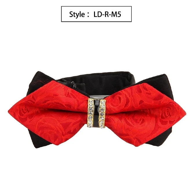 CowLost | bowtie-groom-mens-colourful-plaid-cravat |13