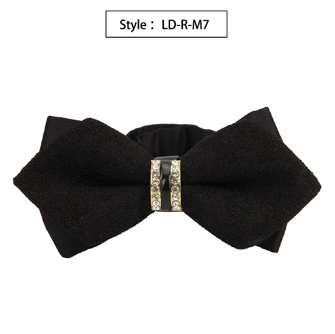 CowLost | bowtie-groom-mens-colourful-plaid-cravat |7