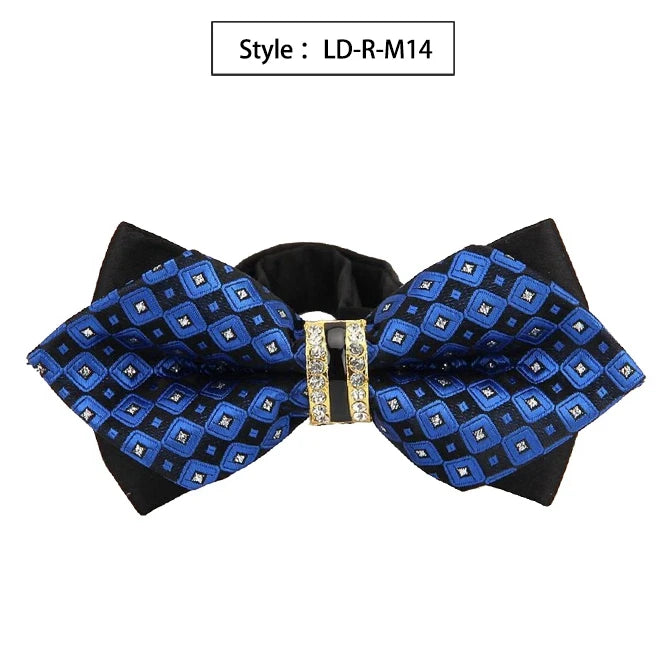CowLost | bowtie-groom-mens-colourful-plaid-cravat |14
