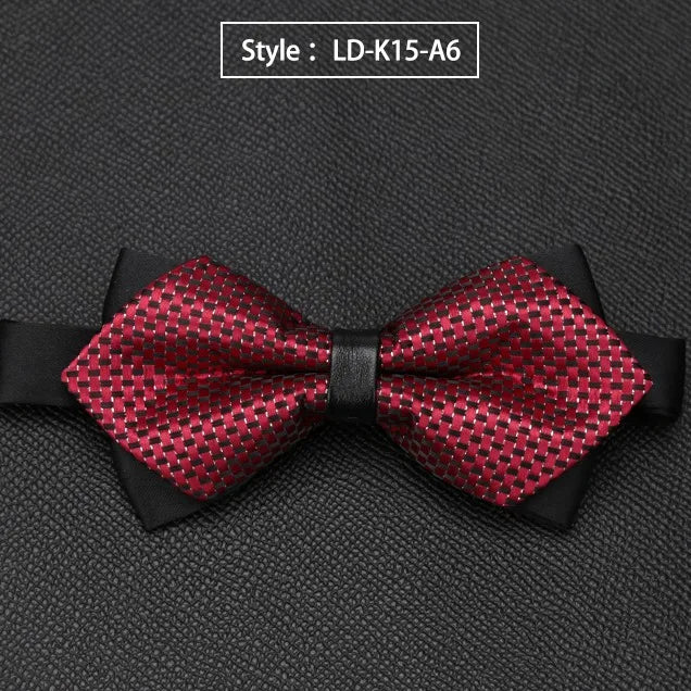 CowLost | mens-bowtie-quality-sale-necktie-fashion-formal-luxury-wedding-butterfly-cravat-ties |13