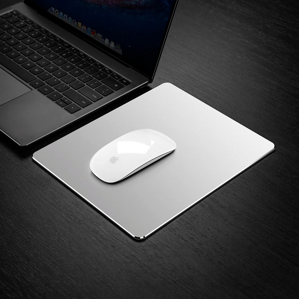 CowLost | metal-aluminum-mouse-pad-mat-hard-smooth-magic-thin-mousead-double-side |7
