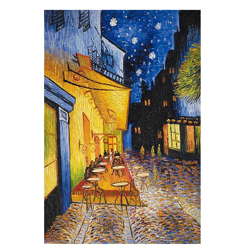 CowLost | abstract-van-gogh-sky-posters-prints-canvas-painting-flower-wall-art-pictures-for-living-room |14