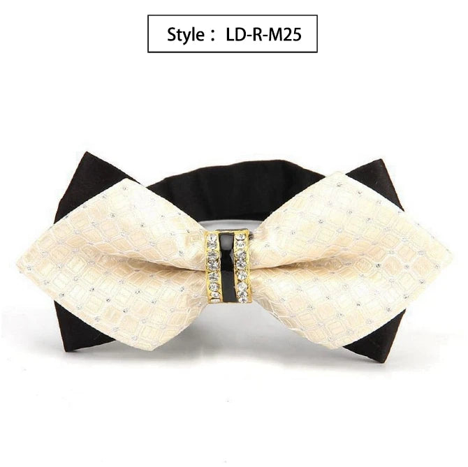 CowLost | bowtie-groom-mens-colourful-plaid-cravat |23