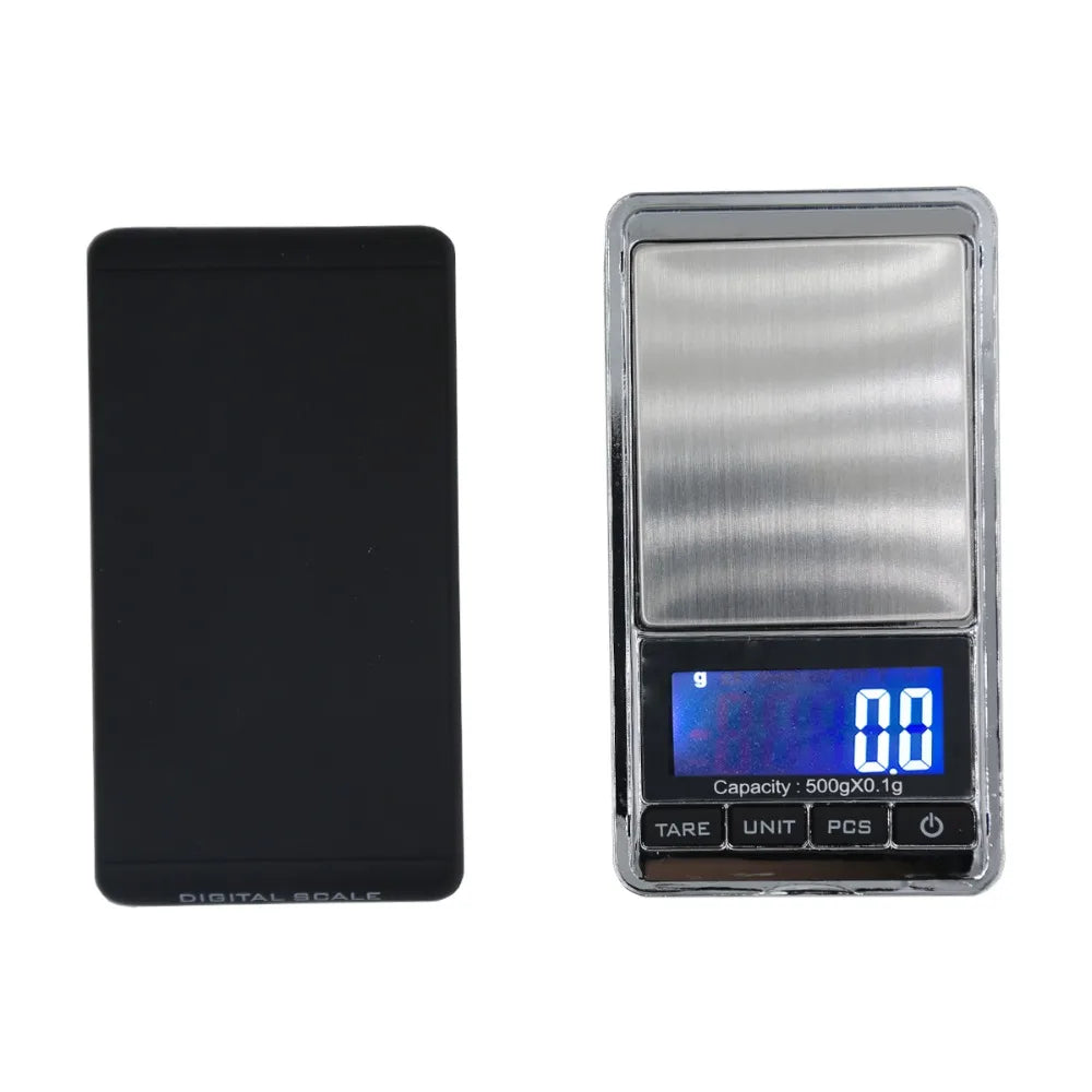 Portable Pocket LCD Digital Jewelry Scale 500g/0.01g & 1000g/0.1g Precision Electronic Gram Balance