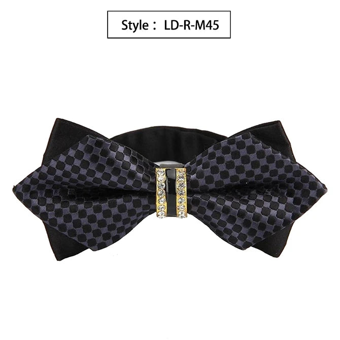 CowLost | bowtie-groom-mens-colourful-plaid-cravat |58